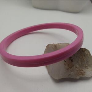 Barbie girl Barbie world Barbie core pink plastic bangle‎